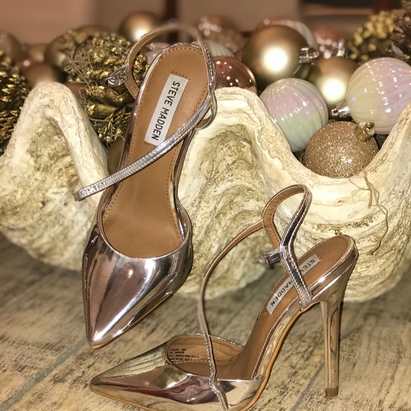 Steve Madden pizzel silver pump - Picture 6 of 8